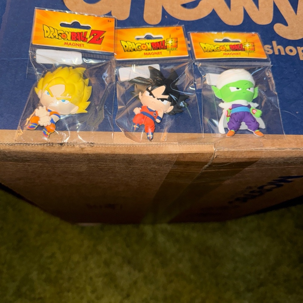 Set of 3 Dragon Ball Z Magnets Set